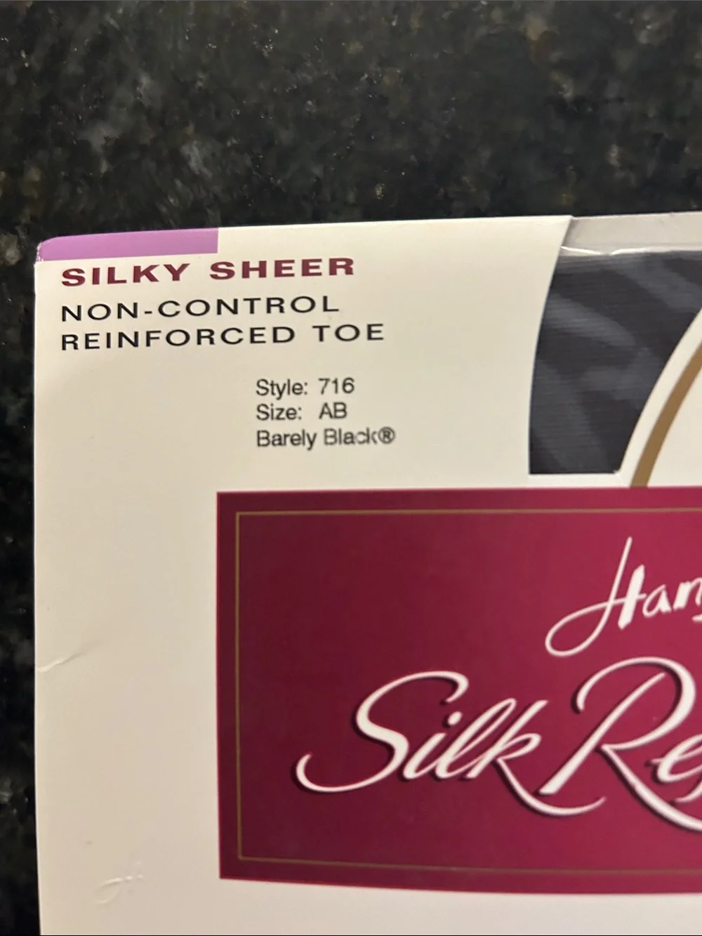 Hanes Silk Reflections + No Nonsense Pantyhose - Nude, Black, & Navy